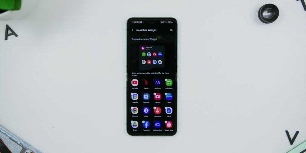 Samsung Galaxy Z Flip5: Flex Window’s HUGE Upgrade! | In-depth Review 20 3.5 launcher widget