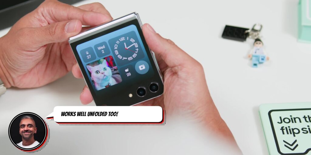 Samsung Galaxy Z Flip5: Flex Window’s HUGE Upgrade! | In-depth Review 15 2.9 fingerprint unlock