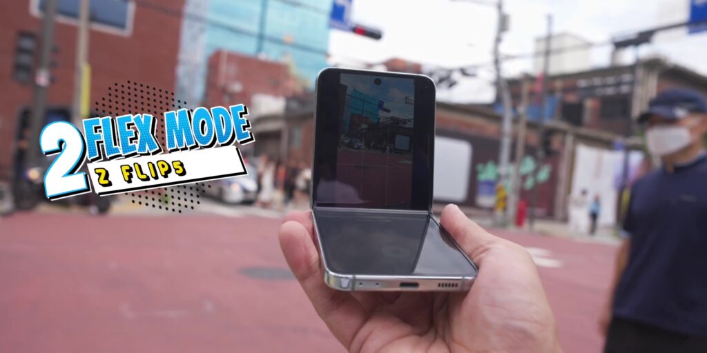 Samsung Galaxy Z Flip5: Flex Window’s HUGE Upgrade! | In-depth Review 5 1.2 flex mode