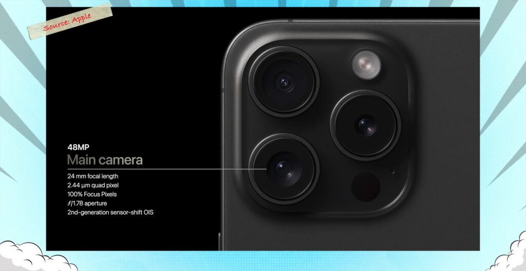 Is The iPhone 15 Pro a Flop or Future? 😲 | ALL DEVICES Hands-On Review! 18 3.1 main camera
