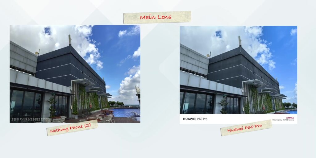 5.5 main lens vs p60 pro