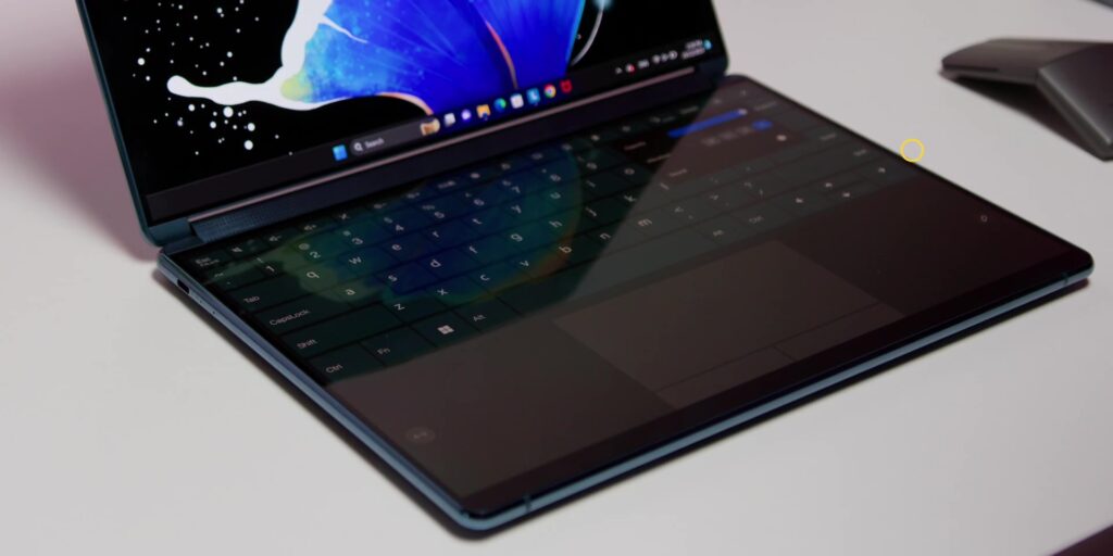 2.3 trackpad and arrow button