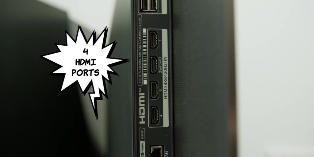 2.1 4 HDMI ports