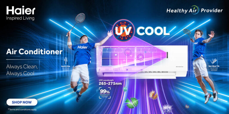 Haier UV Cool Premium and UV Cool Smart cover