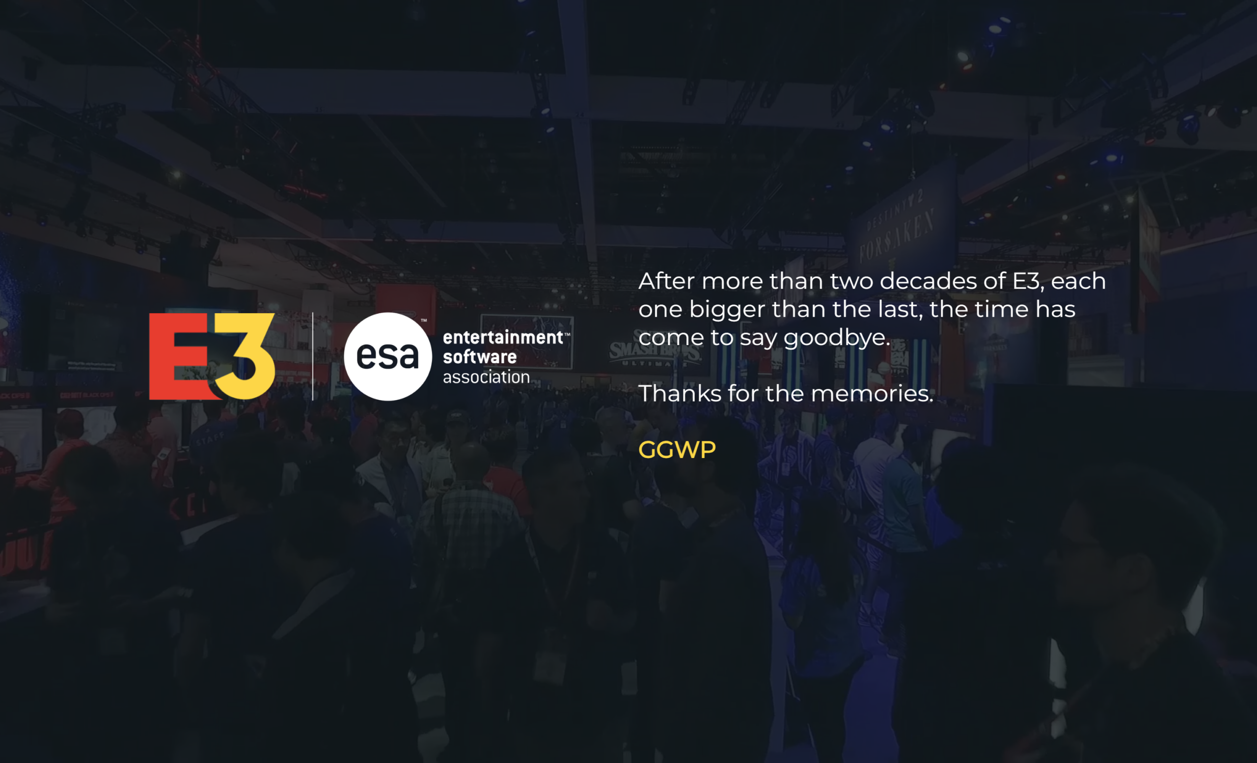 Here Are The Reasons Why E3 Expo Shut Down 5 E3 dead scaled