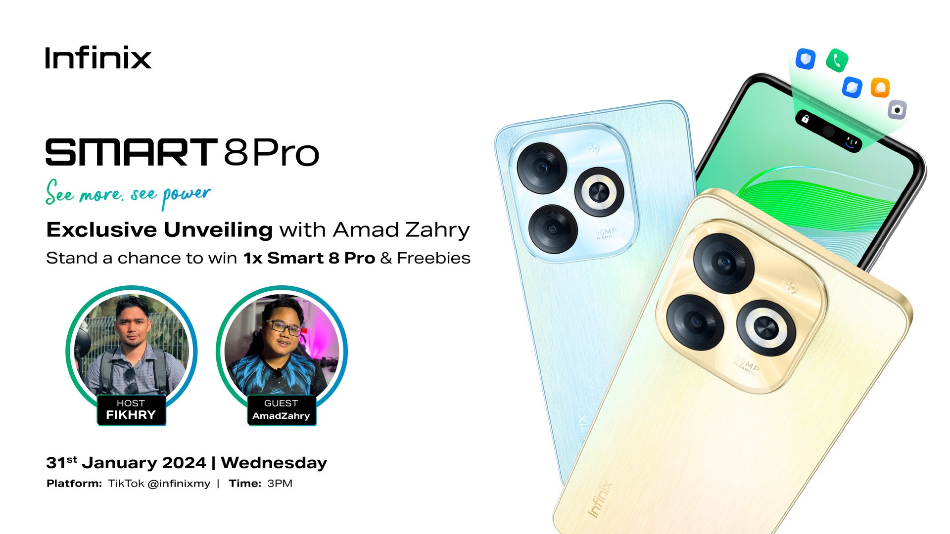 OINFINIX SMART 8 PRO TIKTOK SALE