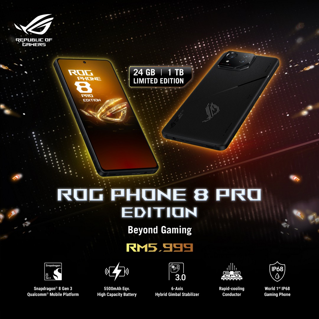 ROG Phone 8 Series Launches In Malaysia; Starts At RM3,999 4 ROG Phone 8 Pro Edition With pricing