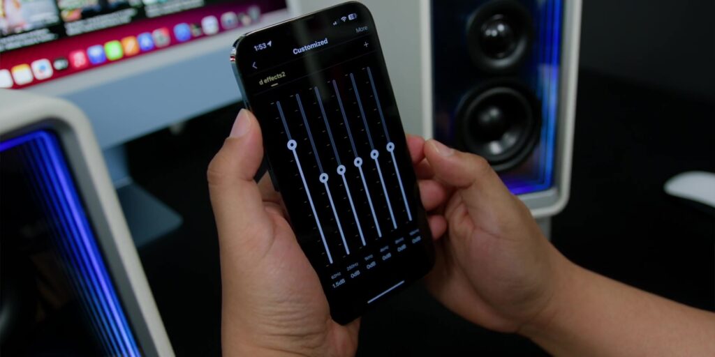 Edifier QR65: This Aesthetic RGB Speaker Will Elevate Your Desk Setup! 27 5.5 EQ adj in app