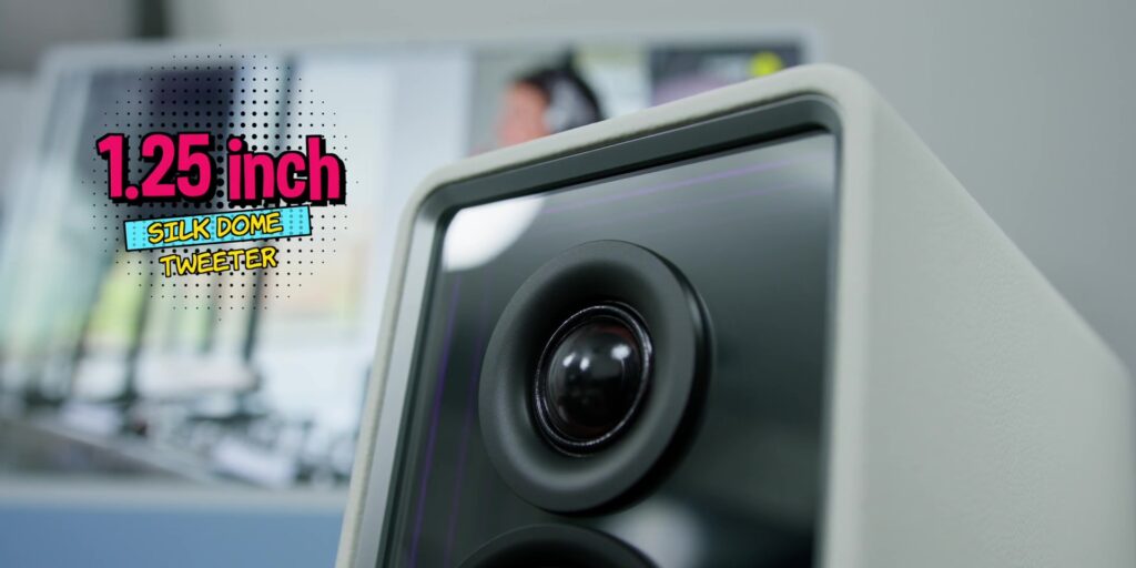 Edifier QR65: This Aesthetic RGB Speaker Will Elevate Your Desk Setup! 9 2.6 tweeter