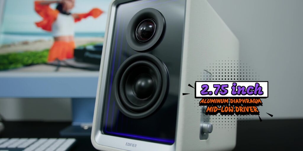 Edifier QR65: This Aesthetic RGB Speaker Will Elevate Your Desk Setup! 10 2.7 driver