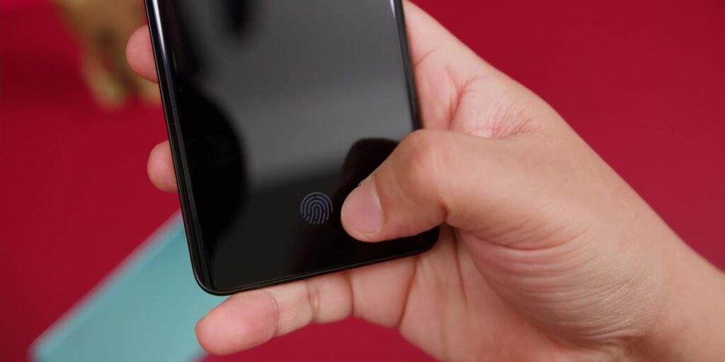 4.5 in display fingerprint