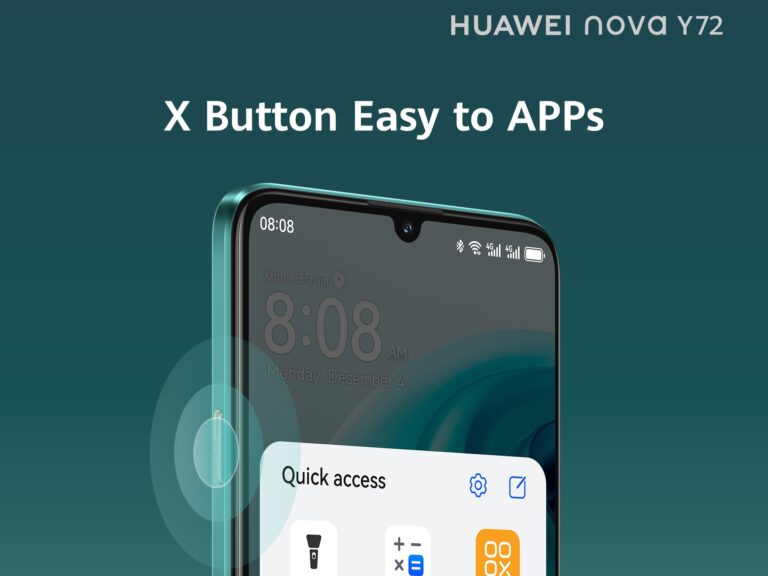HUAWEI nova Y72 X Button cover