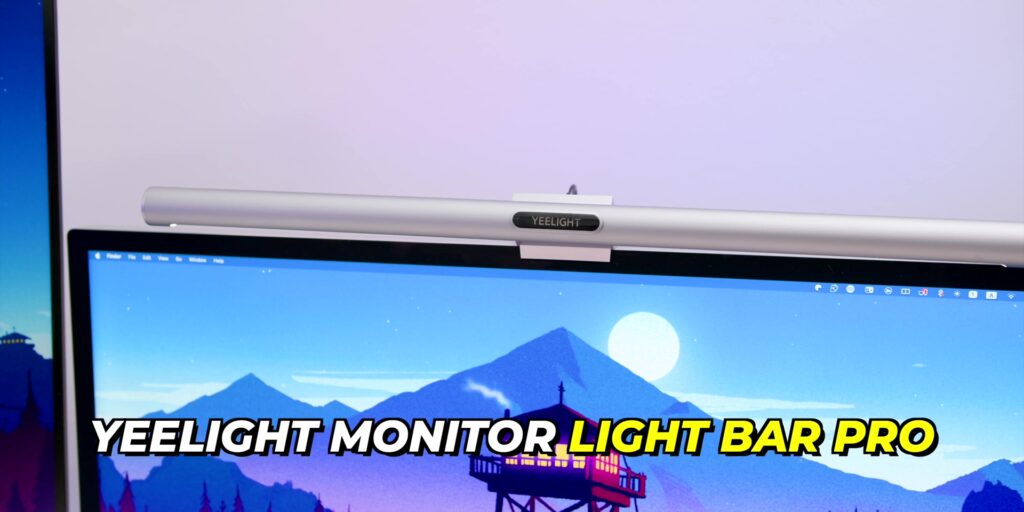 2024 Ultimate Triple-Monitor Productivity, Double Workstation Desk Setup 🖥️ 21 3.4 yeelight light bar