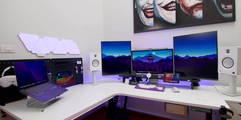 2024 Ultimate Triple-Monitor Productivity, Double Workstation Desk Setup 🖥️ 53 0.1 intro 1