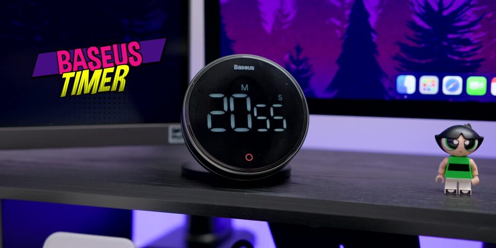 2024 Ultimate Triple-Monitor Productivity, Double Workstation Desk Setup 🖥️ 27 4.6 baseus timer
