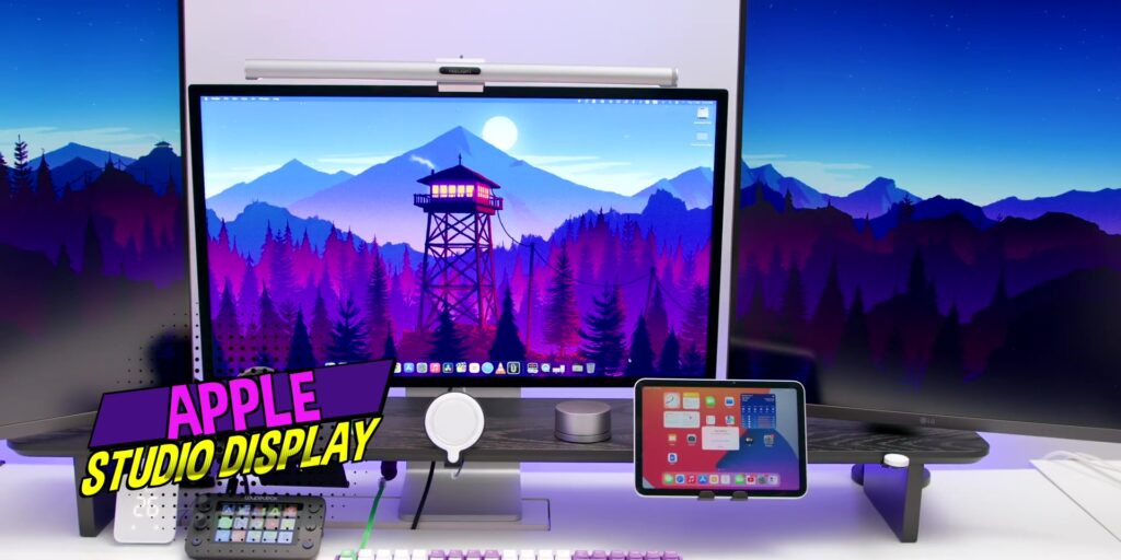 2024 Ultimate Triple-Monitor Productivity, Double Workstation Desk Setup 🖥️ 15 2.3 studio display