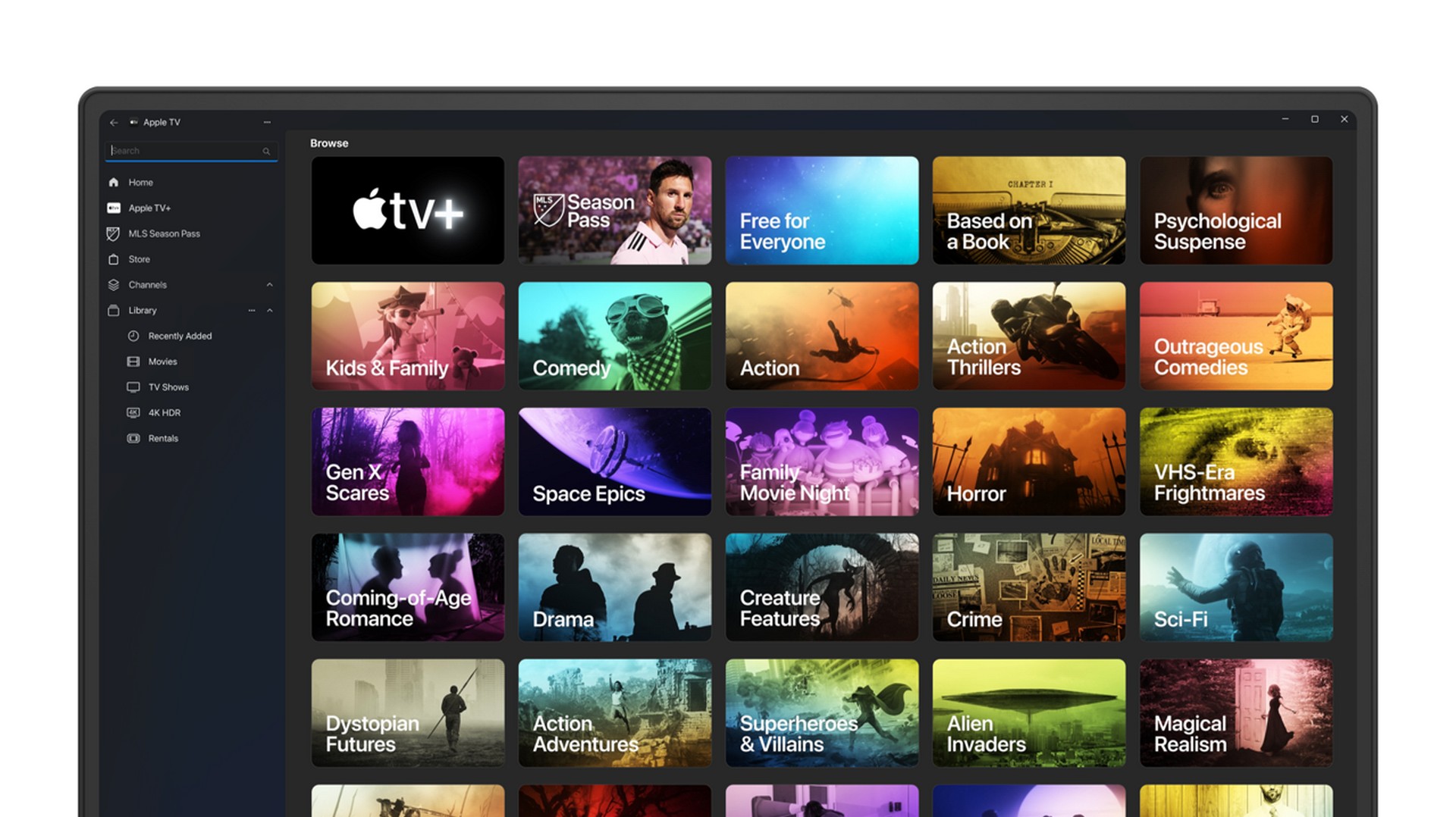 Apple Streamlines the Windows Experience with Redesigned iCloud and Split iTunes App 3 Apple TV for Windows 1