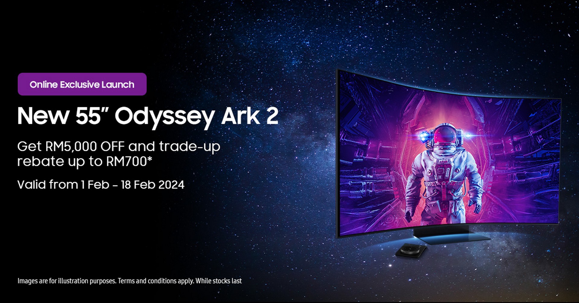 Elevate Your Experience with Samsung Odyssey Monitors and Exclusive Online Promotions 2 Odyssey Ark 2 G97NC