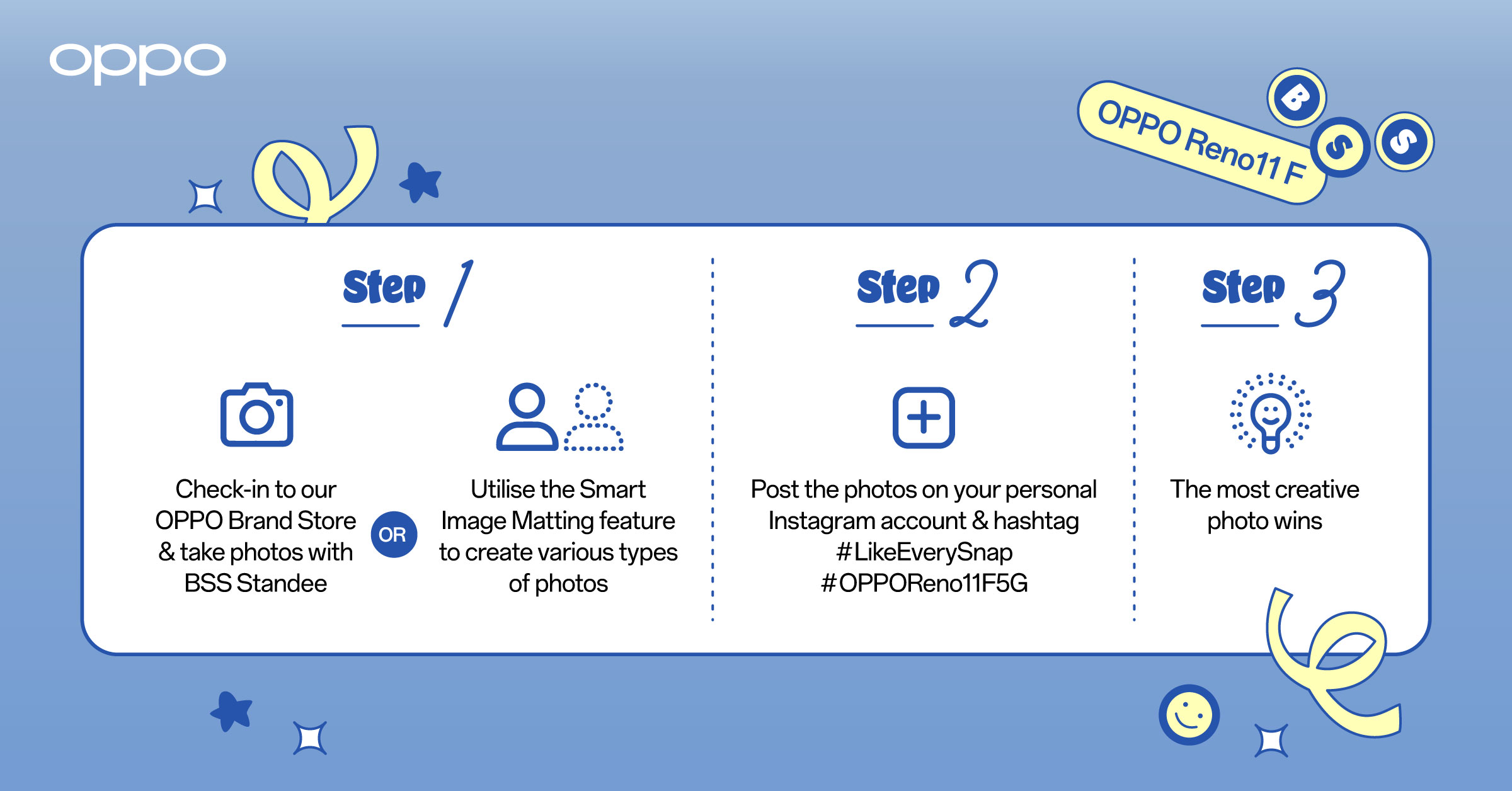 Unleash Your Creativity And Win With The OPPO #LikeEverySnap Instagram Contest! 2 OPPO LikeEverySnap Instagram Contest Steps