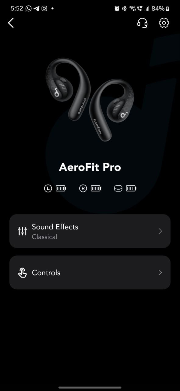 Anker Soundcore AeroFit Pro Review: Open-Ear Headband Earphones for Aware Athletes 6 Anker Soundcore AeroFit Pro App 1