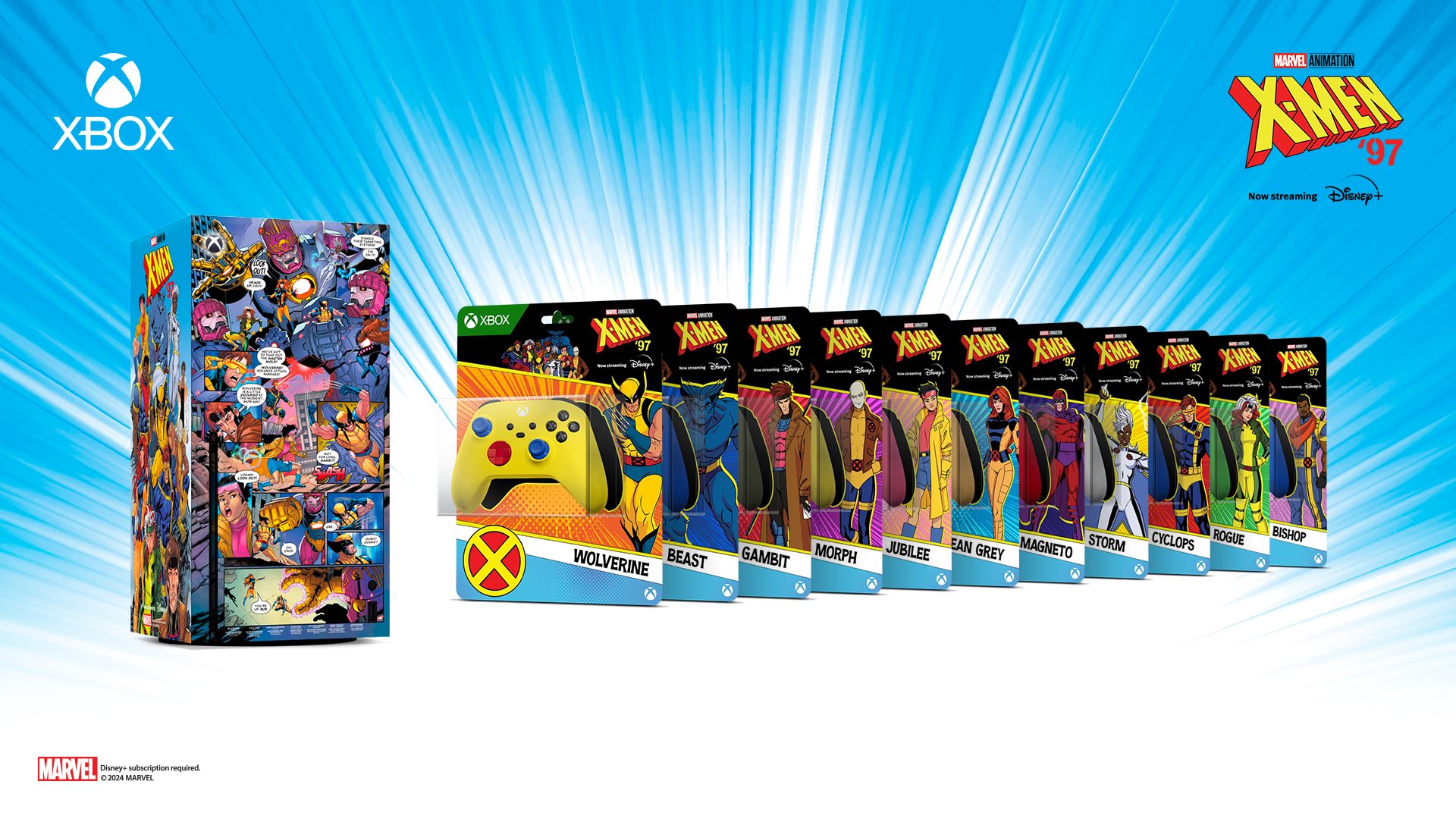Xbox and X-Men '97 Team Up For A Limited-Edition Themed Xbox Controller 1 Xbox Series X X Men 97