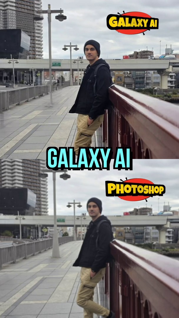 AI vs Photobombers: Samsung Galaxy AI Takes On Photoshop In Round Five 2 Samsung Galaxy AI vs Adobe Photoshop and Topaz Video AI Round Five b