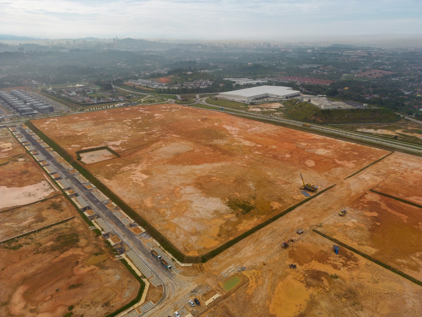 Google Pours USD2 Billion into Malaysia's Digital Future, Includes A Data Centre and Google Cloud Region 2 Aerial View Site for Googles first data center and Google Cloud