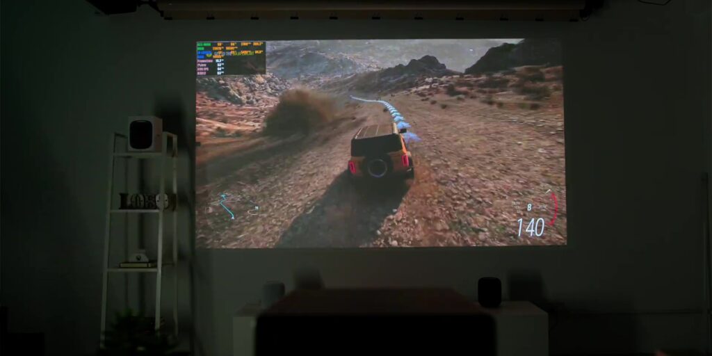 Switching From My OLED TV To A Projector For 1 Week! Is It A Mistake? 🤔 | XGIMI HORIZON Ultra 21 4.4 no need total darkness
