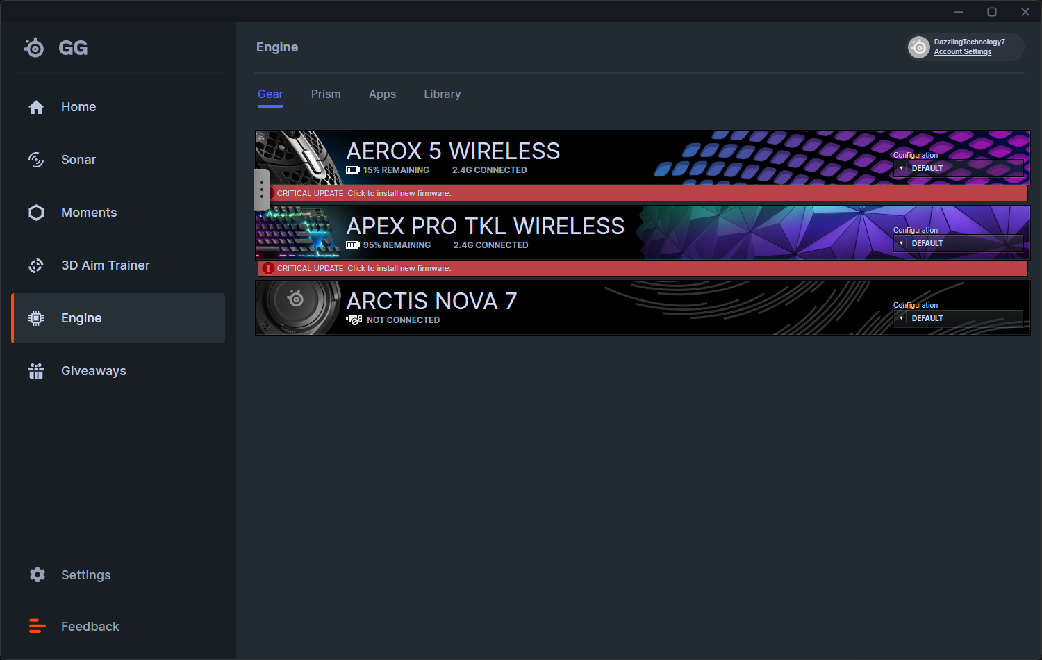 SteelSeries Aerox 5 Wireless Mouse Review: A Featherweight Contender with Caveats 5 SteelSeries GG