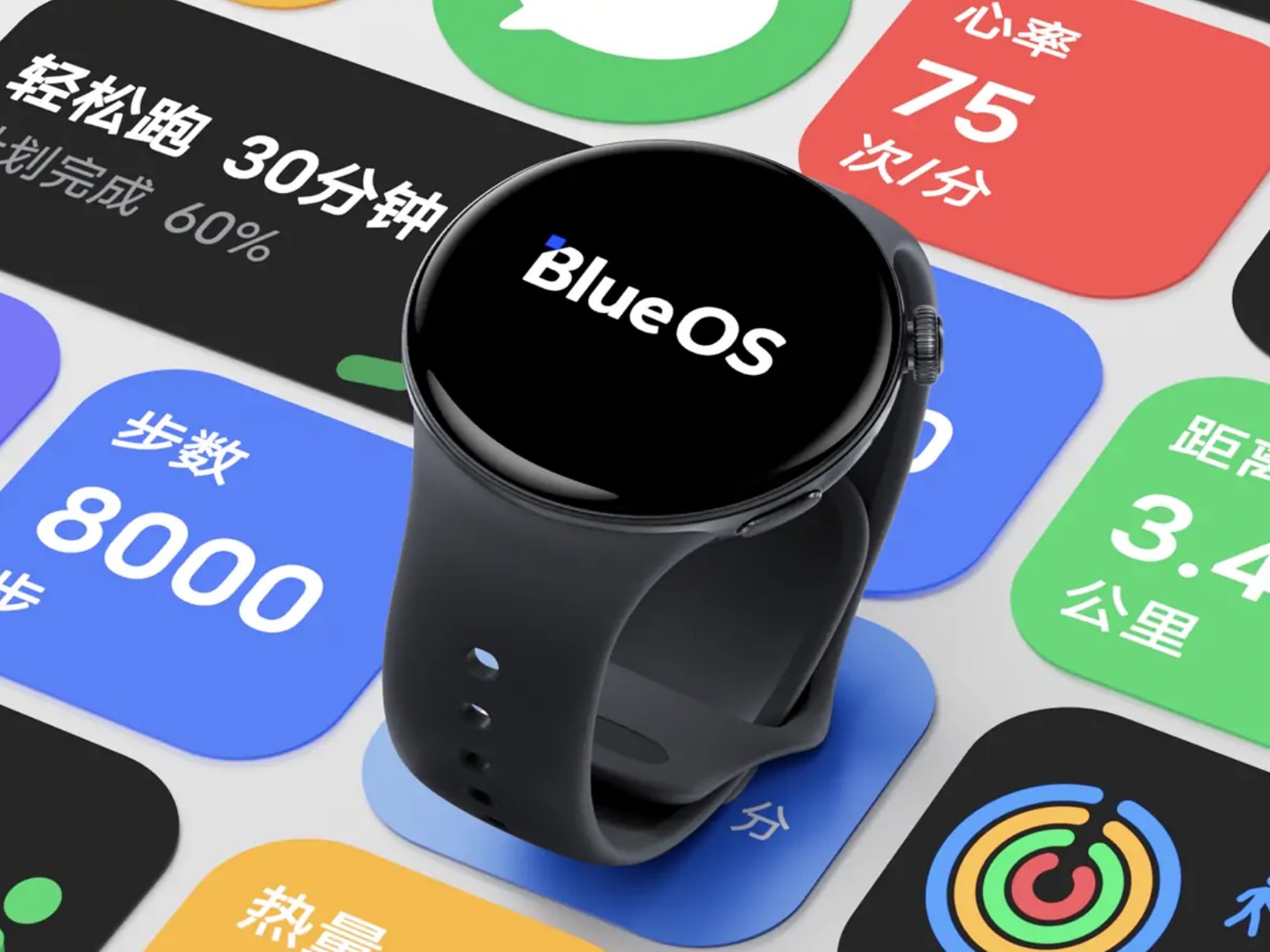 vivo: A Trailblazer in Smartphone Innovation - Pushing the Boundaries of Mobile Experiences 6 vivo Watch 3 Blue OS