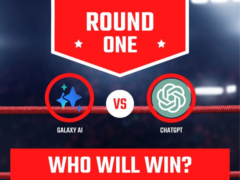 Galaxy AI vs ChatGPT round one