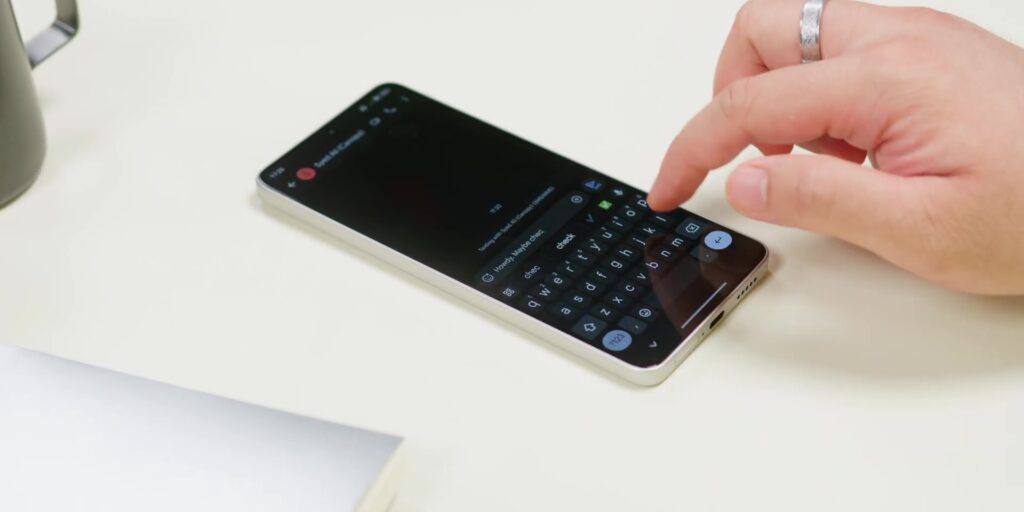 1.3 wobbly typing