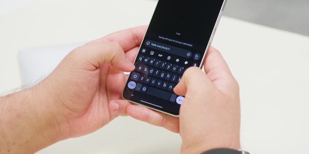 6.4 typing haptic