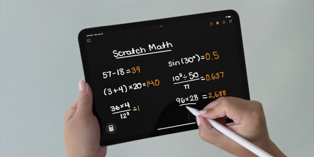 Apple WWDC 2024 Event: What A Surprise!! 😱 27 4.4 math notes