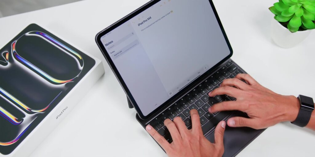 3.3 typing on keyboard