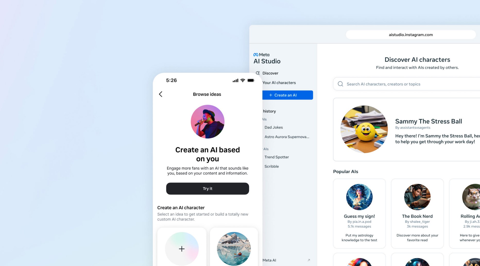 Instagram Introduces AI Studio: Your Personalised AI Assistant is Coming Soon 1 AI Studio for Instagram
