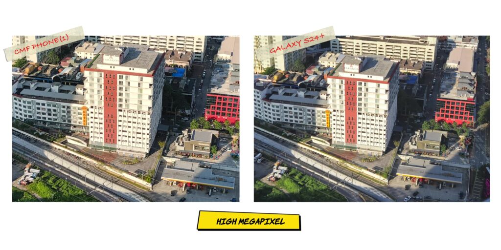 EXTREME Comparison! CMF Phone 1 ($199) vs Samsung Galaxy S24 Plus ($1,000) 11 2.4 HMP mode zoom