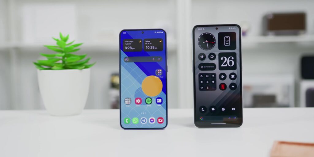 EXTREME Comparison! CMF Phone 1 ($199) vs Samsung Galaxy S24 Plus ($1,000) 7 1.7 display comparison