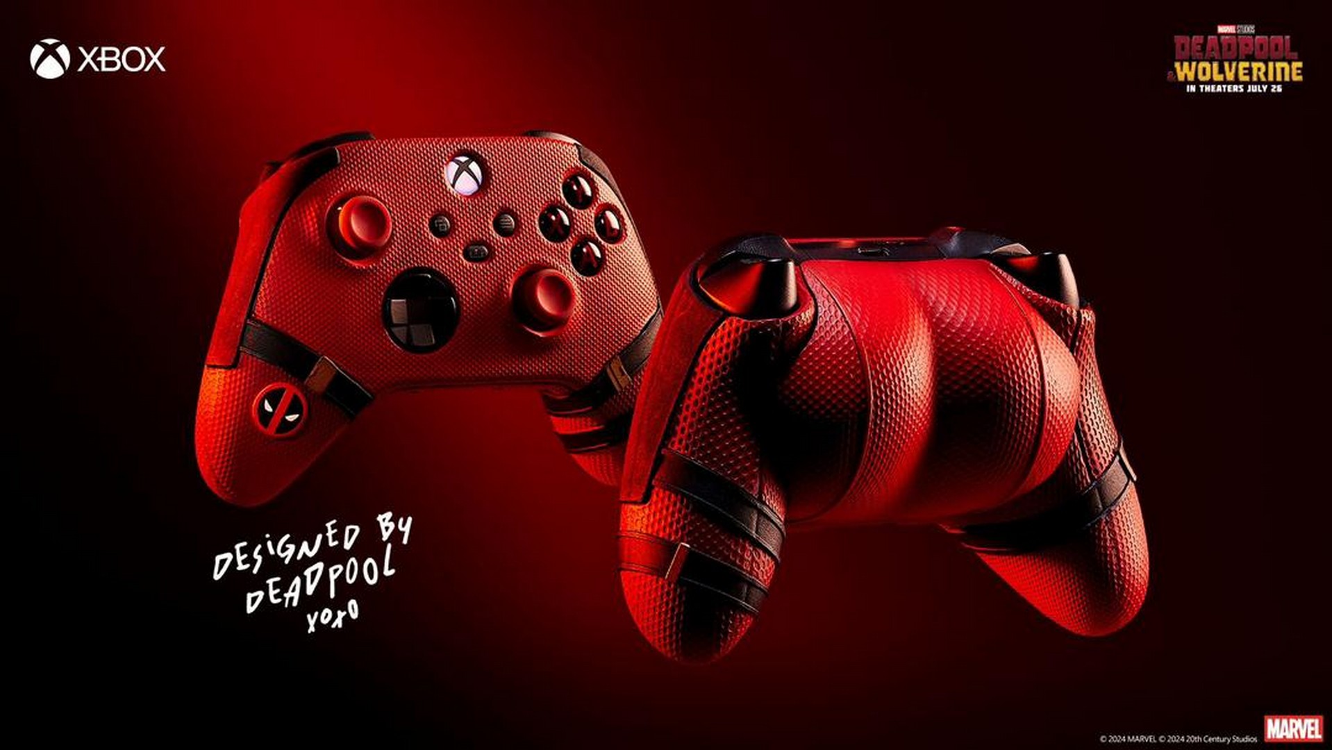 Xbox Unleashes the Cheeky: Deadpool-Inspired Controller Hits the Scene 1 Deadpool Xbox Controller
