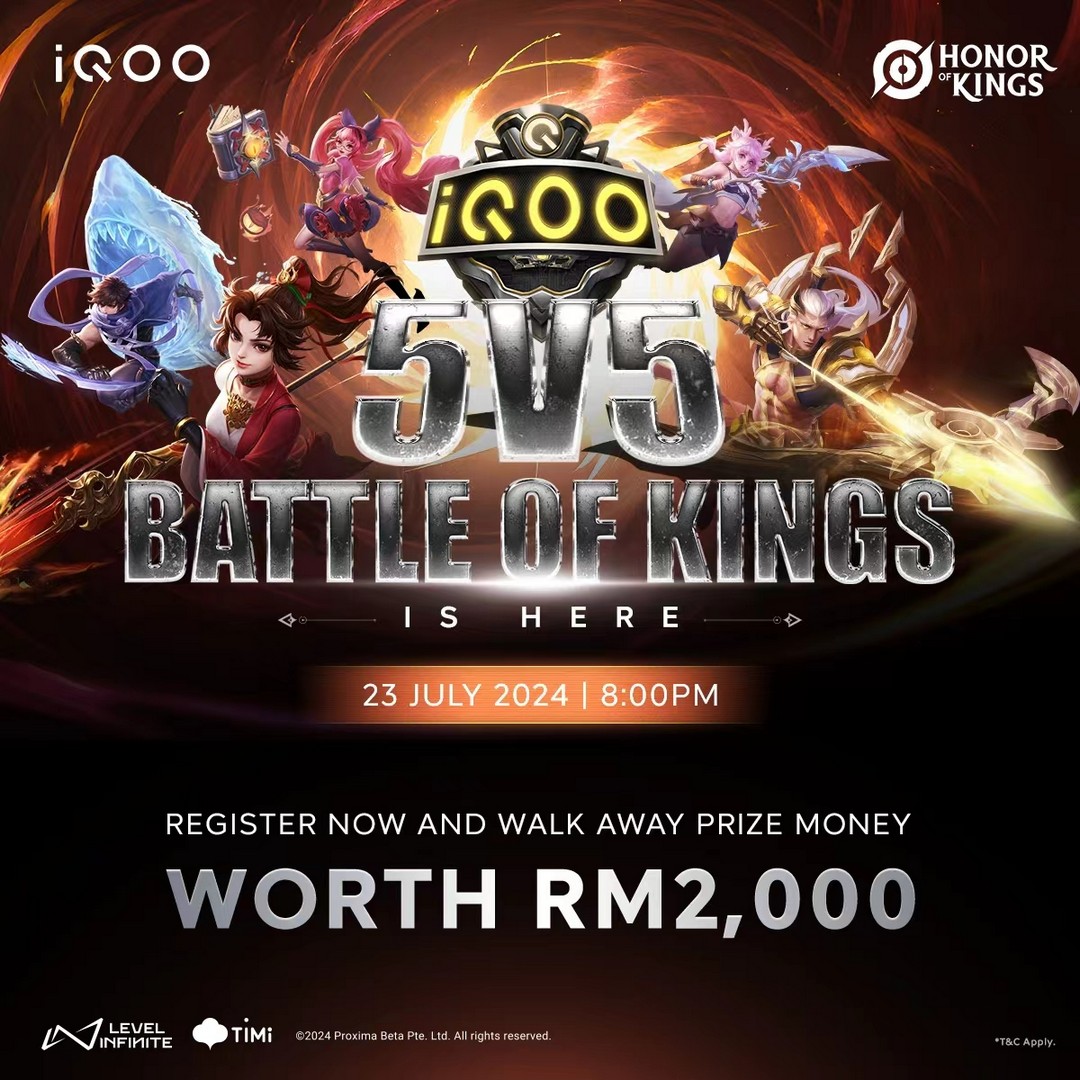 Calling All Mobile Gamers: iQOO Teams Up with Honor of Kings for Epic Esports Tournament! 1 iQOO x Honor of King