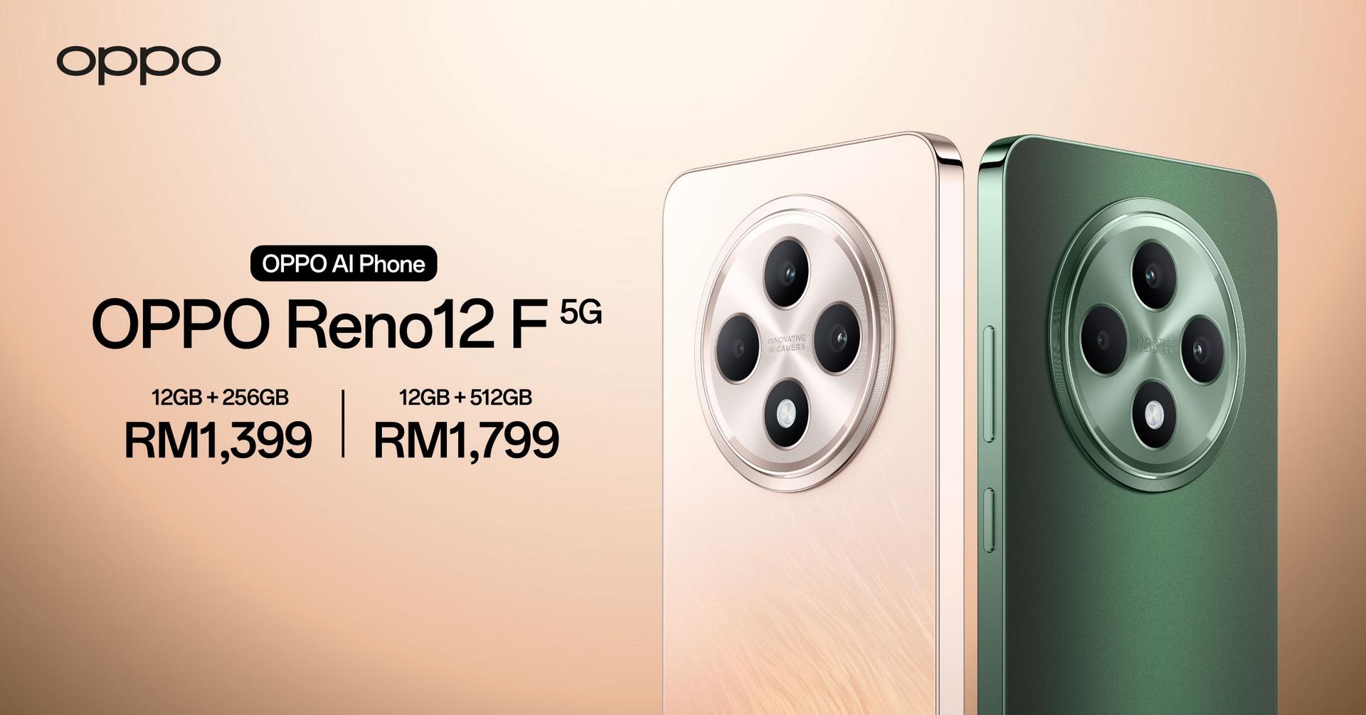 OPPO Reno12 F 5G Official in Malayisa; A Stylish and AI-Powered Phone for Everyone 3 OPPO Reno12 F 5G with Price