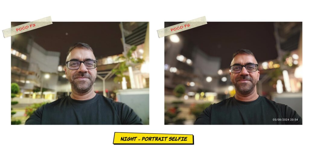 POCO F3 vs POCO F6: The King 👑 FINALLY Lost? 😳 48 7.5 night PRT selfie 2nd image