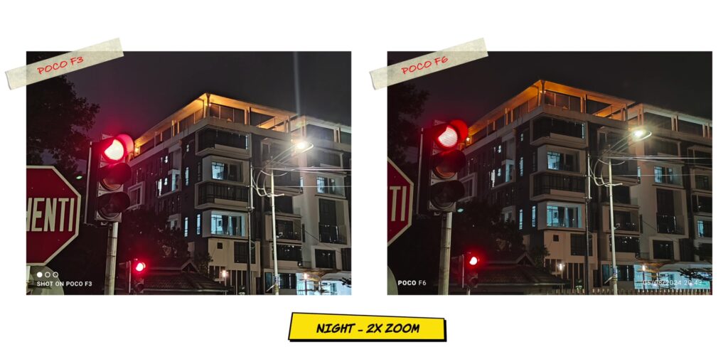 POCO F3 vs POCO F6: The King 👑 FINALLY Lost? 😳 40 6.8 night 2x zoom