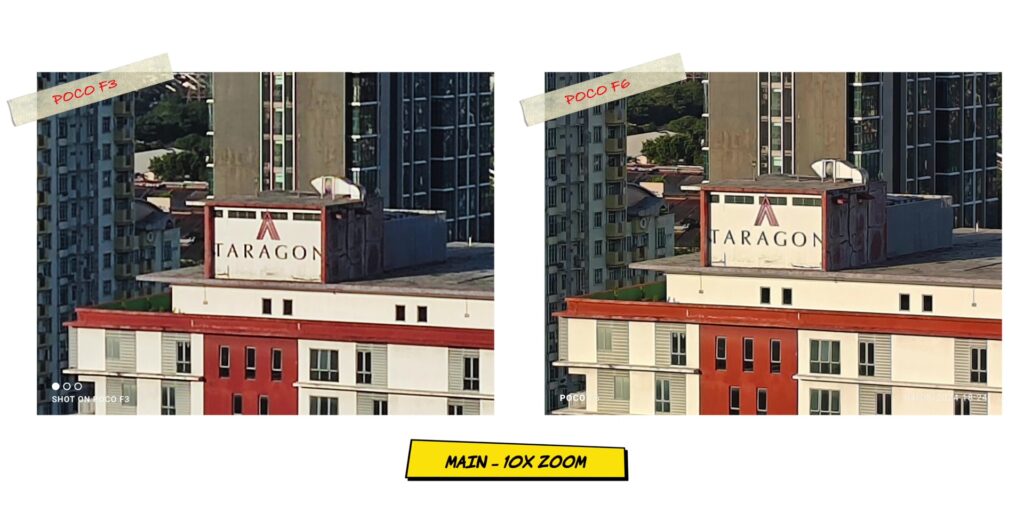 POCO F3 vs POCO F6: The King 👑 FINALLY Lost? 😳 23 4.4 main lens 10x zoom