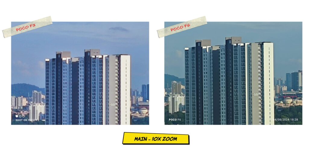 POCO F3 vs POCO F6: The King 👑 FINALLY Lost? 😳 24 4.5 main lens 10x zoom two