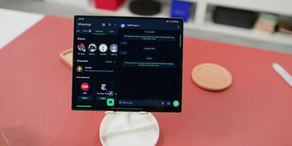 6.2 whatsapp screen