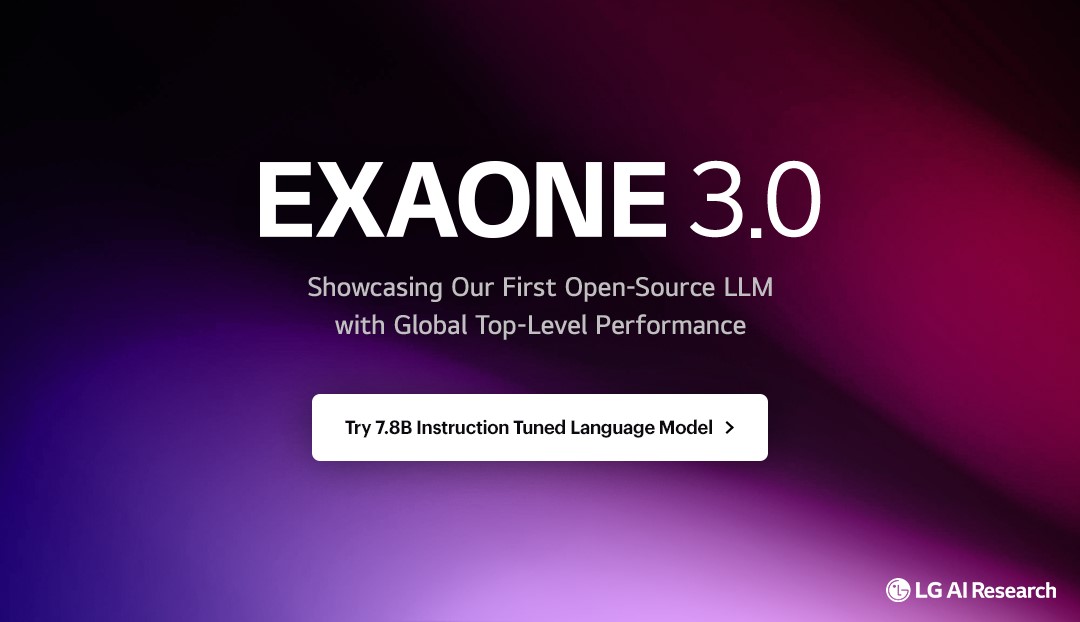 LG Unleashes Open-Source AI Exaone 3.0, Challenges Global Tech Giants 1 Exaone 3.0