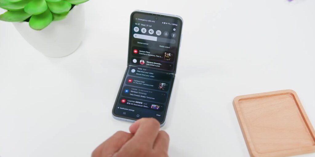 Leveling Up The Samsung Galaxy Z Flip6! 💯 15 2.6 2nd show notif