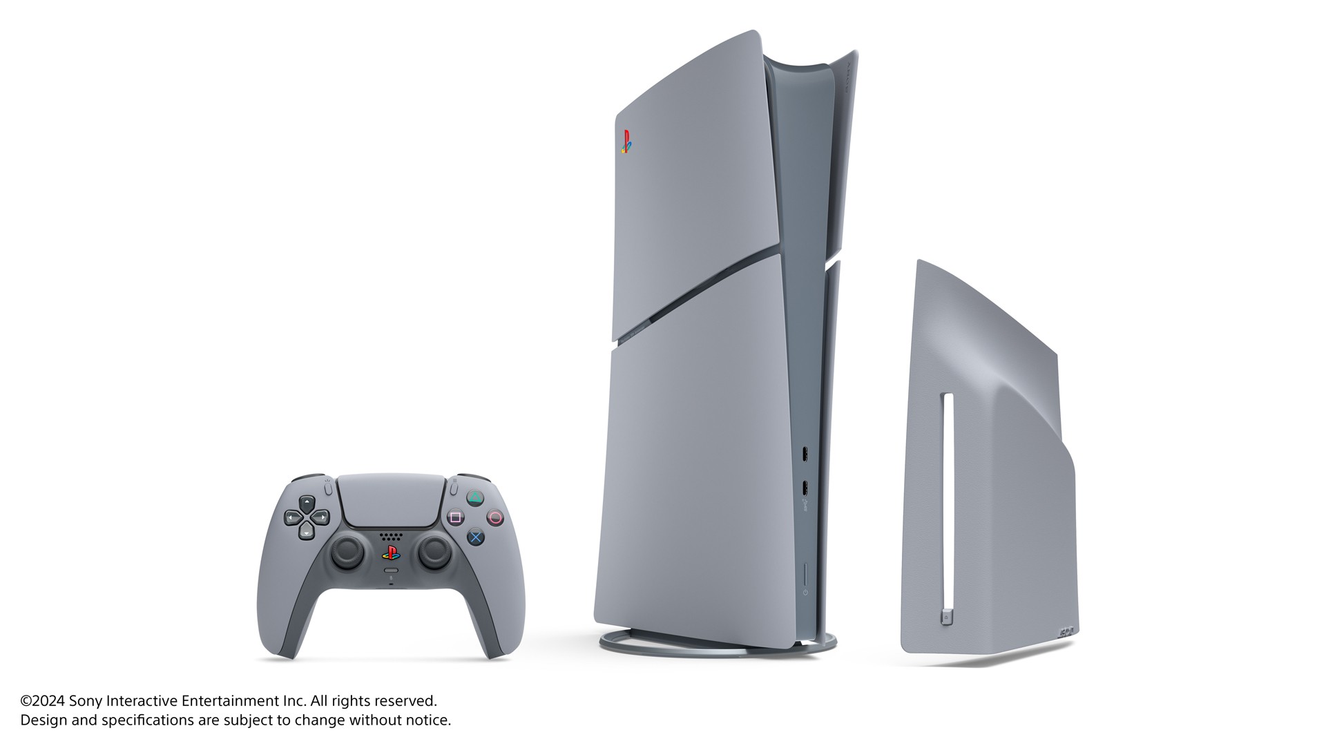 PlayStation 30th Anniversary Edition PS5 and PS5 Pro Announced; Decked in Nostalgic PS1 Colours 4 PlayStation 30th Anniversary PS5jpg