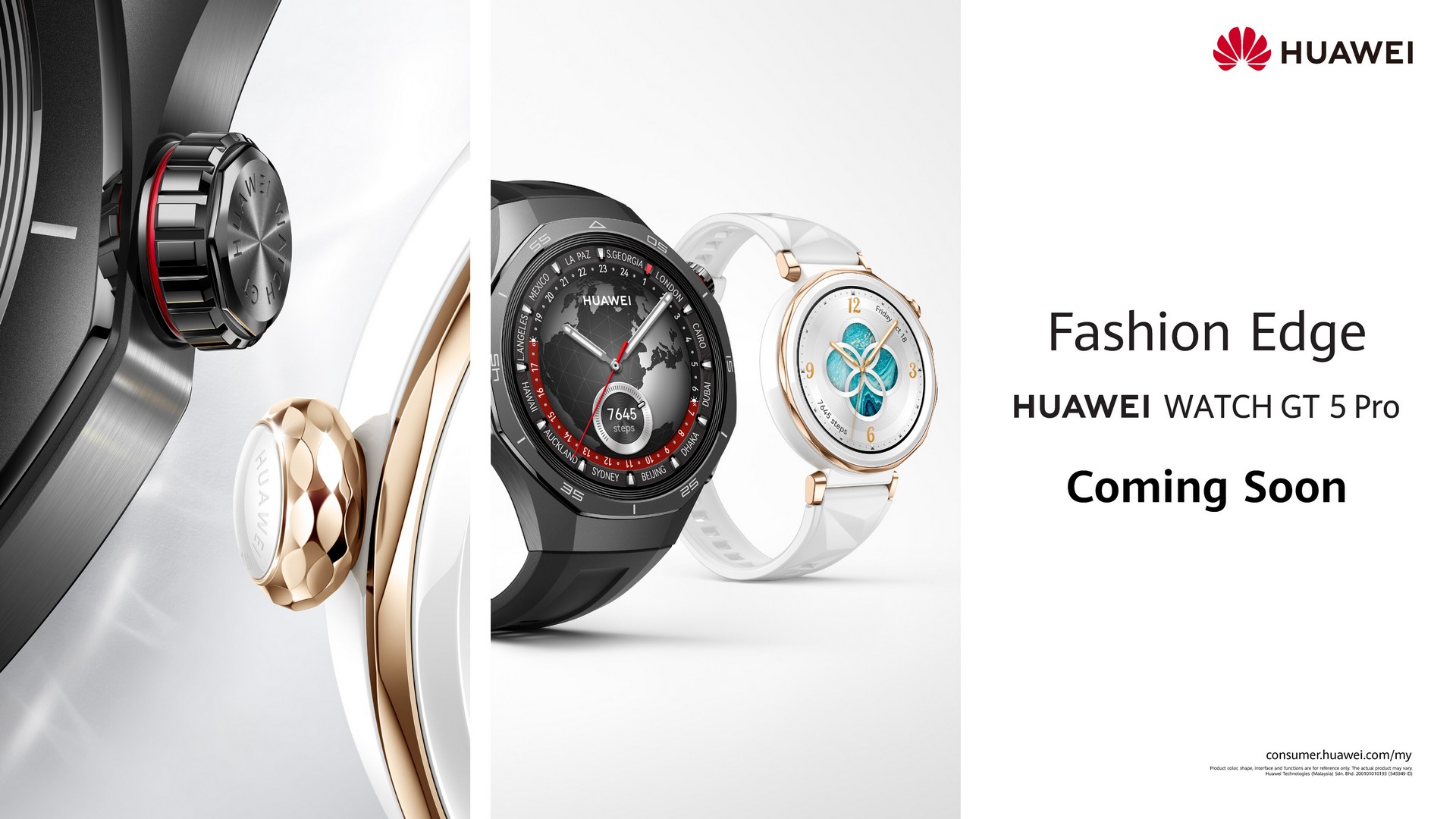 HUAWEI WATCH GT 5 Series, HUAWEI MatePad Pro 12.2-Inch, and HUAWEI WATCH Ultimate Green Edition Launched 1 HUAWEI WATCH GT 5 Series